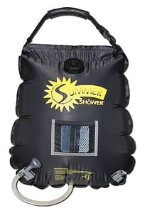 Eco-friendly solar shower