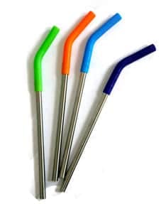 Reusable stainless steel straws