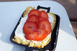 Stuffed french toast camping recipe