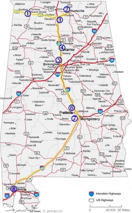 Alabama Travel Destinations