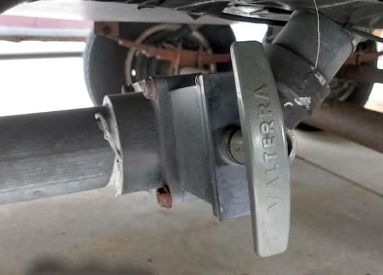 RV Gray Tank Maintenance RV Gray Tank Valve