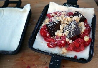 Chocolate Raspberry Pudgy Pie - New Life RV