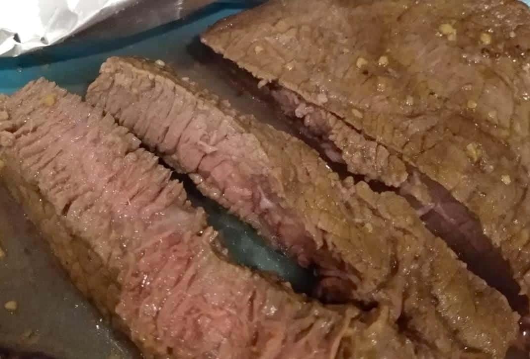Grilled grass-fed steaks - New Life RV